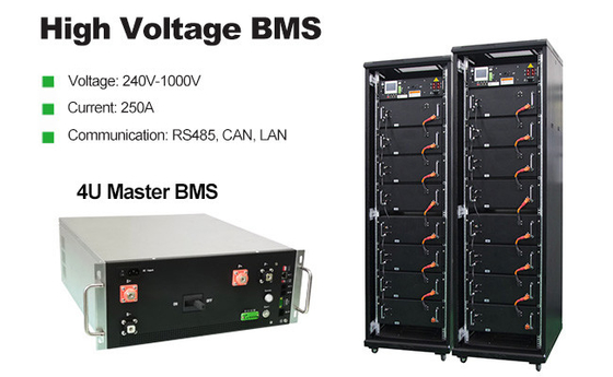 240S 768V 160A BMS ระบบจัดการแบตเตอรี่สำหรับ Solar Off Grid BESS