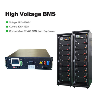 LFP NMC LTO แบตเตอรี่ BMS, 120s 125A 384V ระบบจัดการแบตเตอรี่แรงสูง