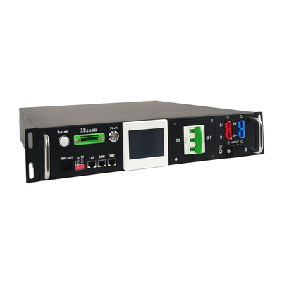 แรงดันไฟฟ้าสูง Master Slave BMS แบตเตอรี่ลิเธียม HMI จอแสดงผล 45S 144V50A BMS2U Master BMS สำหรับ BESS UPS ระบบพลังงานแสงอาทิตย์