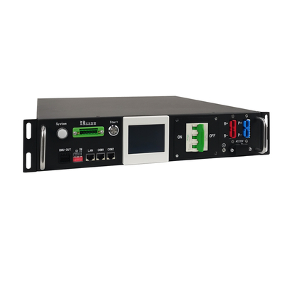 GCE โดยรวมแรงดันไฟฟ้าสูง Master Slave BMS 75S 240V50A BMS 2U Master BMS สำหรับ ESS UPS BESS