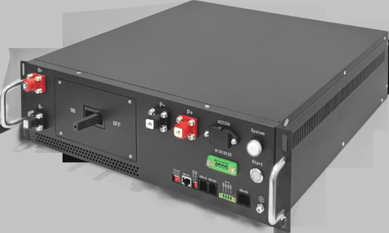 แบตเตอรี่ Energy Storage Solution Master Slave LFP/NMC/LTO BMS 136S 435.2V 125A BMS 3U สําหรับ ESS UPS