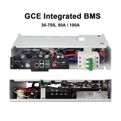 GCE BMS 75S 240V 50A ระบบจัดการแบตเตอรี่ Master Slave สําหรับ UPS