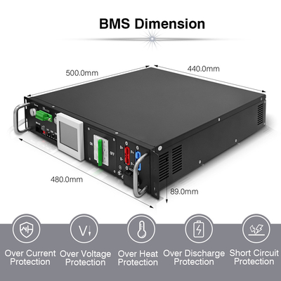 120S384V 50A ระบบบริหารแบตเตอรี่ ความดันสูง BMS สําหรับลิเดียม Lifepo4 แบตเตอรี่