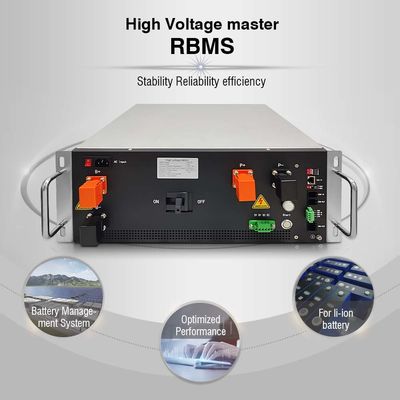 Lifepo4 UPS BMS 384V 63A 120S HV RS485 การสื่อสาร TCP/IP