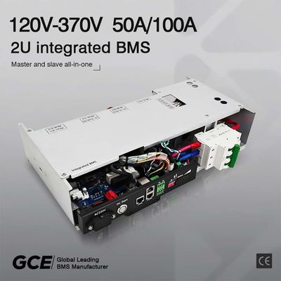 38S 120V 100A lifepo4 Bms สําหรับระบบเก็บพลังงานแบตเตอรี่ไอออนลิเดียม