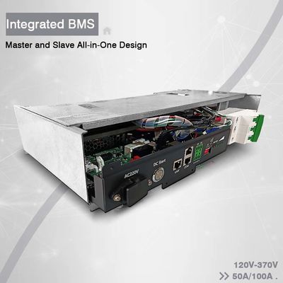 บีเอ็มเอส 40s For Lifepo4 แบตเตอรี่ 128V 100A 50A Canbus Rs485