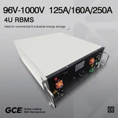 ระบบแบตเตอรี่แสงอาทิตย์ 160S, 512V 250A โลตสูง Master Slave BMS