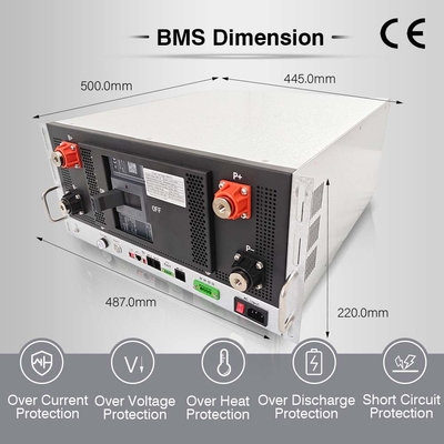 180S 576V 400A Modular Bms สําหรับ BESS UPS การสมดุลพลังงานเก็บ 16S 15S