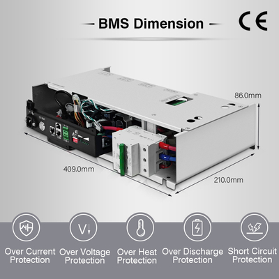 Iron Power Bms ระบบจัดการแบตเตอรี่ สําหรับการเก็บพลังงานแสงอาทิตย์ 60S 192V