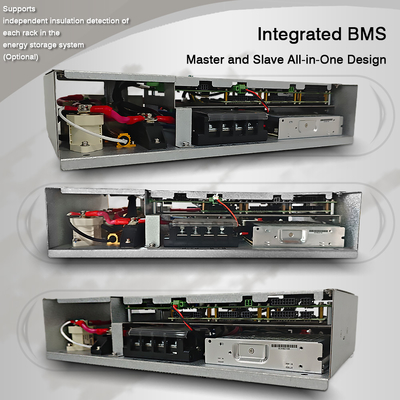ESS UPS ไฟฟ้า BMS 30-60S 96V-192V 100A 2U กล่องเหล็ก