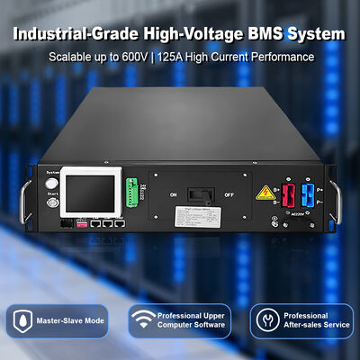 high voltage bms Battery Management System ess bms 358.4V 409.6V 512V 563.2V HV BMS 125A For UPS ESS HV Lithium Batteries