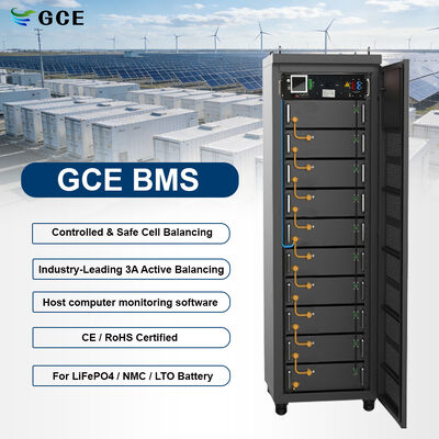 ระบบบริหารแบตเตอรี่ 3U ความดันสูง BMS 96V1500V สําหรับแพ็คแบตเตอรี่ลิตียม, 100A600A Smart BMS สําหรับระบบเก็บพลังงาน (ESS)
