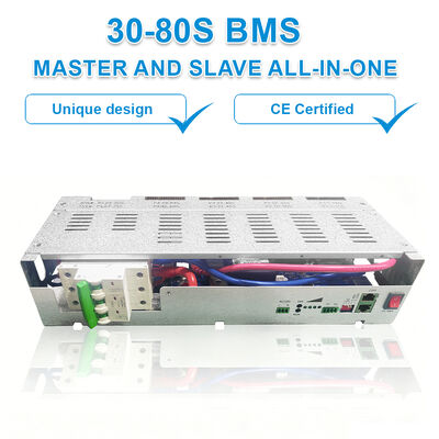 80S 256V 60A ระบบจัดการแบตเตอรี่รวม BMS แรงดันสูงพร้อม CAN RS485 สำหรับชุดแบตเตอรี่ LiFePO4 สำหรับแบตเตอรี่ลิเธียมระบบสำรองไฟและระบบจัดเก็บพลังงานของ UPS