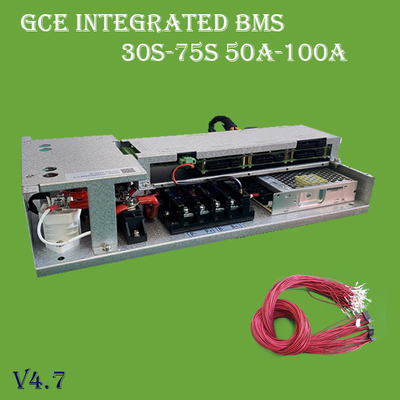 ESS UPS Power Supply Integrated BMS 30-60S 96V-192V 100A 2U กล่องเหล็ก