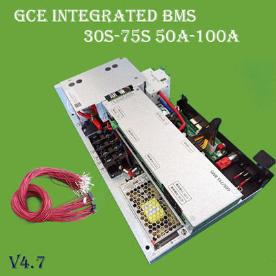 65S-75S 100A ระบบจัดการแบตเตอรี่ BMS แรงดันสูง (HV) แหล่งจ่ายไฟคู่