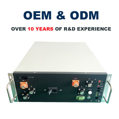 Gce ความดันสูง 4U Master And Slave 200A 448V BMS พร้อมไฟฟ้าแอลซี / ดีซีคู่และการบริโภคพลังงาน ≤15W