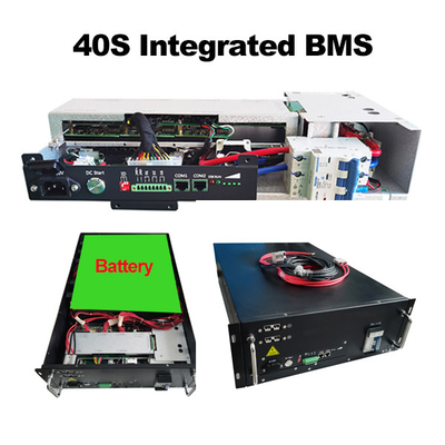 Integrated 40s Bms สำหรับแบตเตอรี่ Lifepo4 128V 100A 50A Canbus Rs485