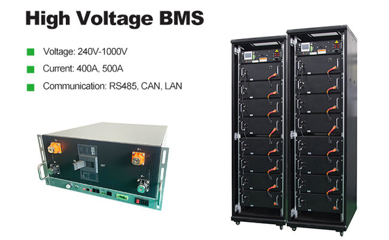 RS485 / CAN การสื่อสาร Daly Bms สำหรับแบตเตอรี่ Lifepo4 165S 528V 400A