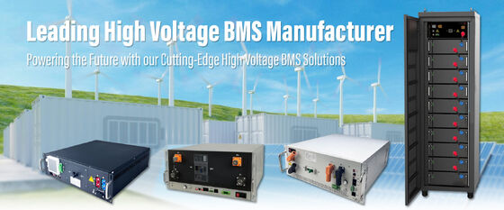 BMS แรงดันสูง 512V สำหรับแบตเตอรี่ LiFePO4 พร้อม 3A Active Balance